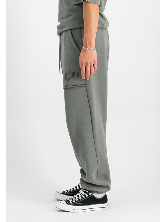 Alpha Industries Alpha Industries Joggery Open Edge Jogger Zielony Relaxed Fit