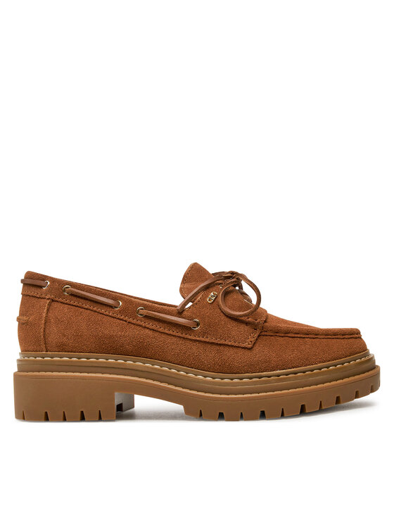 MICHAEL Michael Kors Čevlji Brez Vezalk Cameron Loafer 40T4CAFP1S Rjava