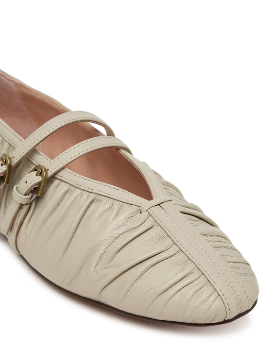 Coccinelle Coccinelle Ballerine Coccinellerisako Plise E4 V6H 19 01 01 Beige