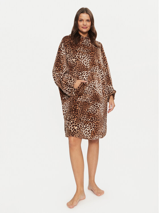 Hunkemöller Hunkemöller Felpa 204187 Marrone Relaxed Fit