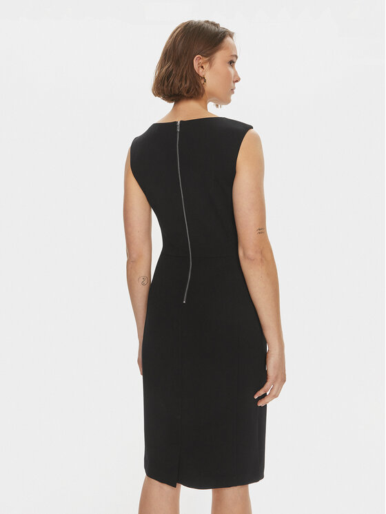 Calvin Klein Calvin Klein Koktel haljina K20K207035 Crna Slim Fit