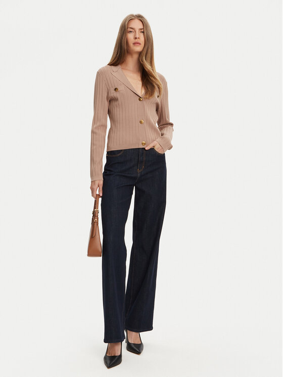 Guess Guess Кардиган W5YR11 Z0130 Бежов Regular Fit