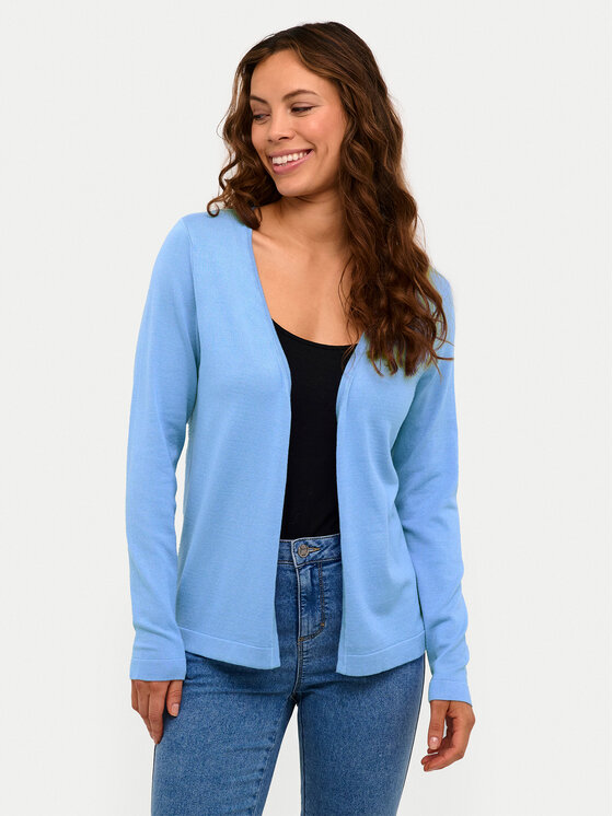Kaffe Cardigan Fenia 10551503 Blu Regular Fit, taglia : L