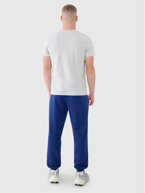 4F 4F Jogger nohavice 4FWMM00TTROM1139-031S Tmavomodrá Regular Fit