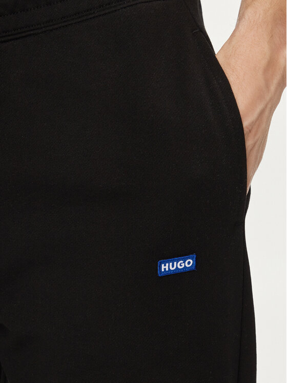 HUGO Hugo Долнище анцуг Napin 50522372 Черен Regular Fit