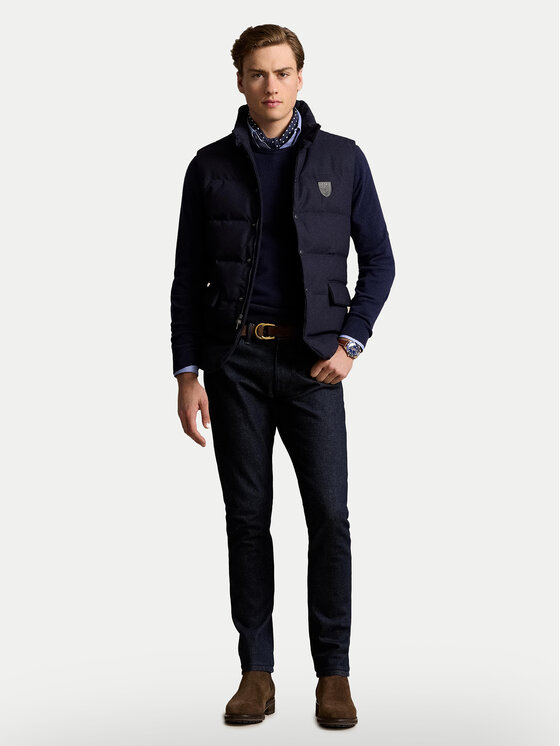 Polo Ralph Lauren Polo Ralph Lauren Γιλέκο 710938581001 Σκούρο μπλε Regular Fit