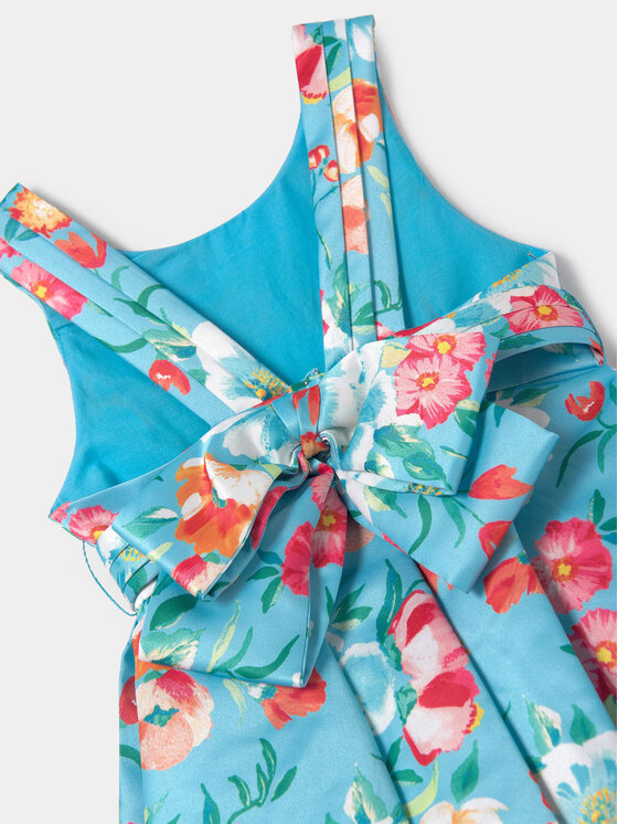 Abel & Lula Abel & Lula Елегантне плаття 5063 Голубий Regular Fit