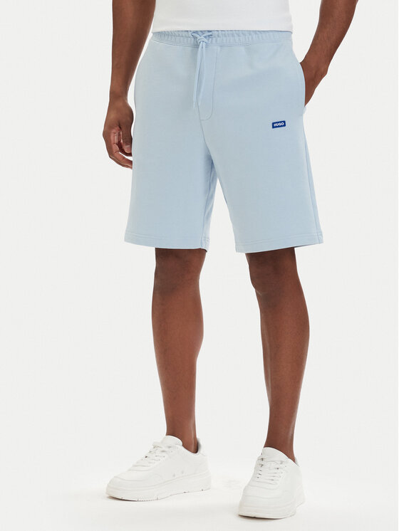 HUGO HUGO Sporta šorti Nasensio 50522364 Gaiši zila Regular Fit