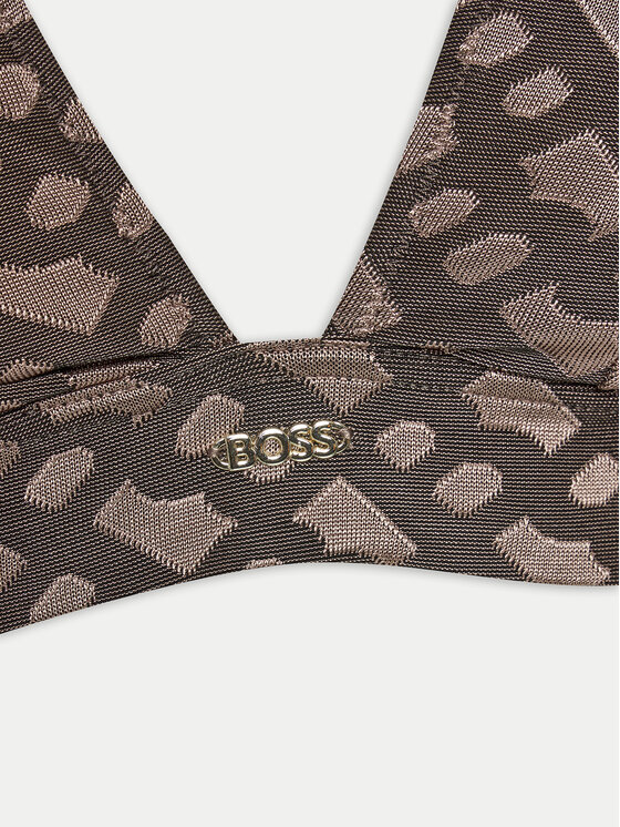 BOSS Boss Gornji dio kupaćeg kostima Beatrix 50515551 Smeđa Regular Fit