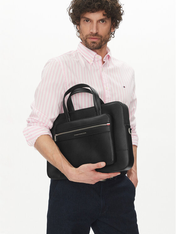 Tommy Hilfiger Tommy Hilfiger Sülearvutikott Th Central Computer Bag AM0AM13203 Must