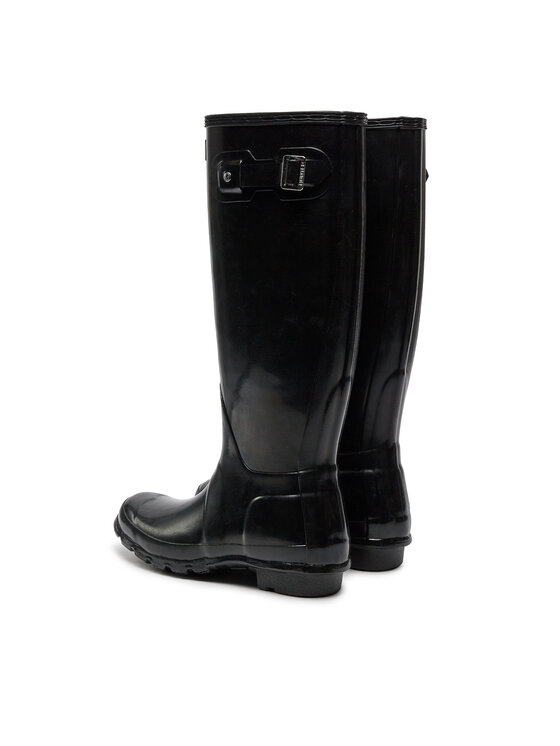 Hunter Hunter Gumene čizme Original Gloss W23616 Crna