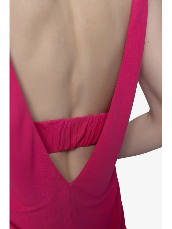 PINKO PINKO Sukienka wieczorowa Cabreo Różowy Regular Fit