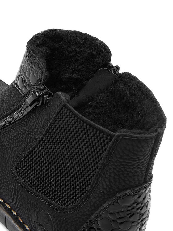 Rieker Rieker Stiefeletten 73355-00 Schwarz
