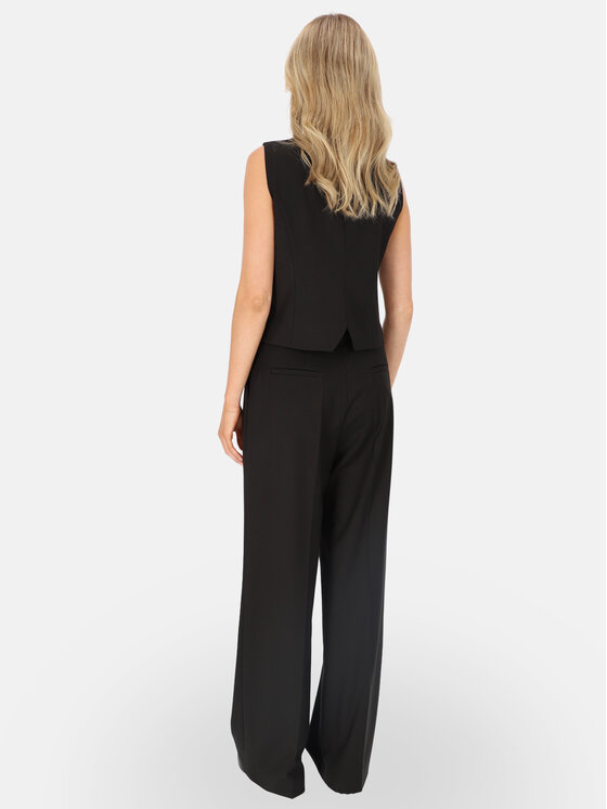 L’AF L’AF Kamizelka Prima Czarny Regular Fit