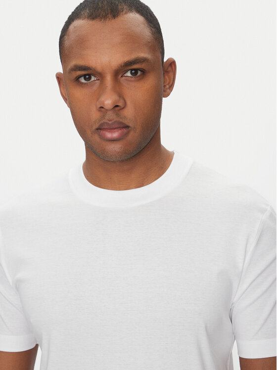 BOSS BOSS T-krekls H-Tessler 17 50523931 Balts Slim Fit