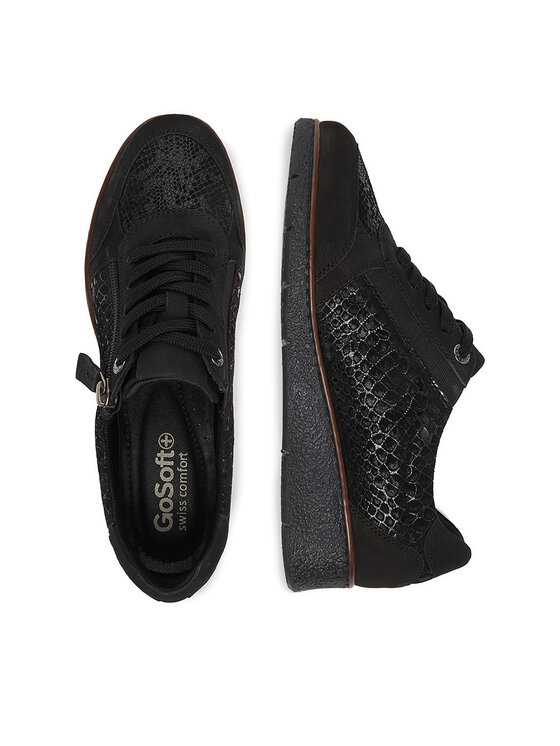 Go Soft Go Soft Sneakersy CEO-WI16-FLEXX-01 Czarny