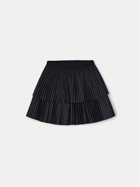 Mayoral Mayoral Fustă plisată 4904 Negru Regular Fit