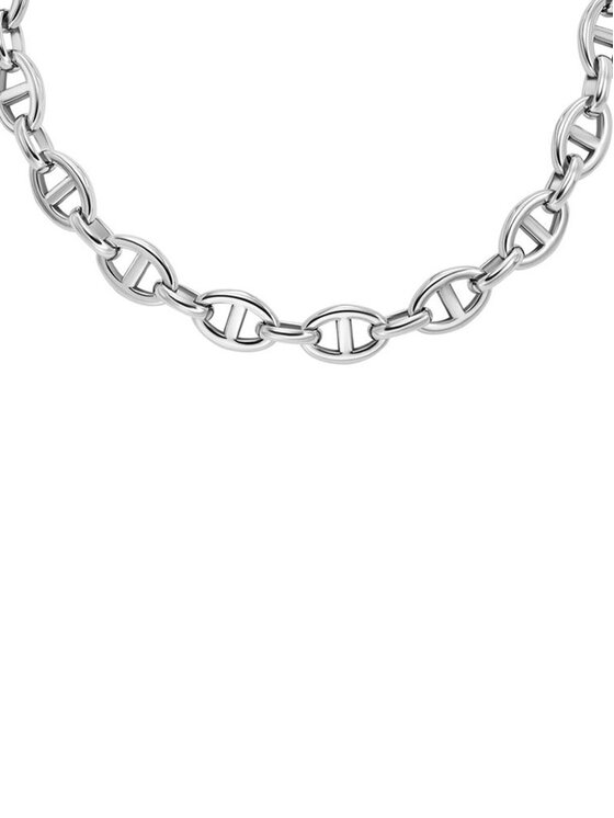 Fossil Fossil Kaklo papuošalas Heritage D-Link JA7242040 Sidabrinė