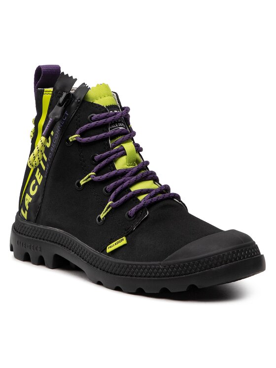 Palladium Palladium Trapery Pampa Lite Lace It 78353-099-M Czarny