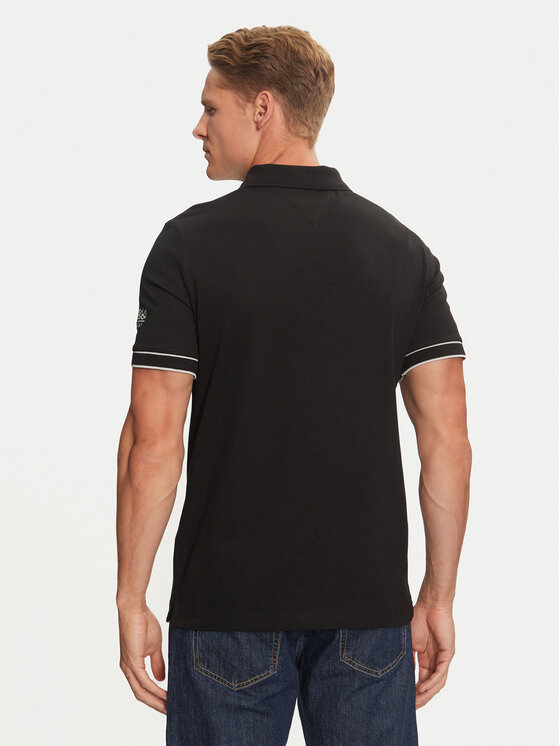 Guess Guess Polo M4BP60 K7O64 Μαύρο Slim Fit