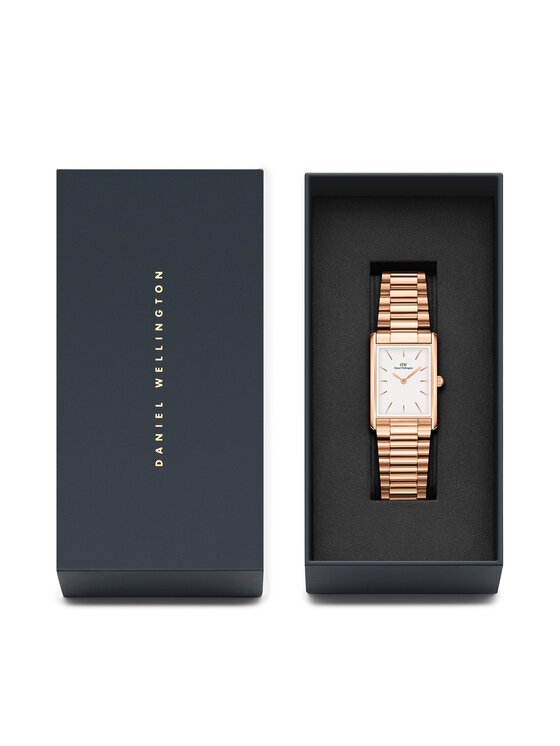 Daniel Wellington Daniel Wellington Zegarek Bound 9-Link DW00100702 Złoty