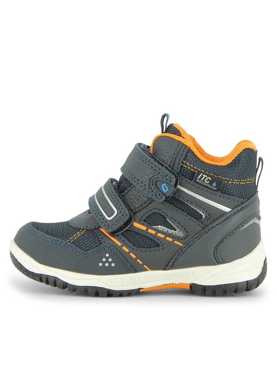 Leaf Leaf Sneakersy Kasuri LKAUS101K Granatowy