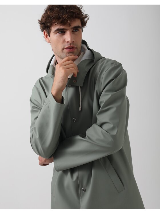 VANNSKJOLD VANNSKJOLD Kurtka przeciwdeszczowa ELEGANCE Khaki Classic Fit