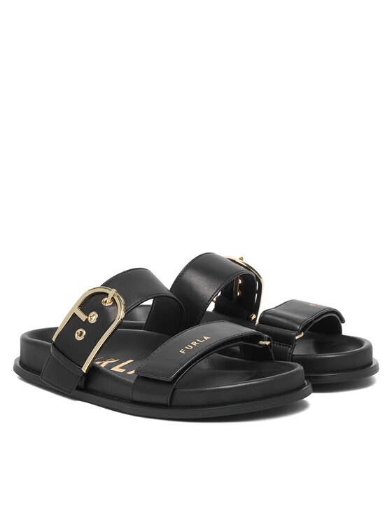 Furla Furla Natikači Solea YL56SOE BX4513 CN O6000 Črna