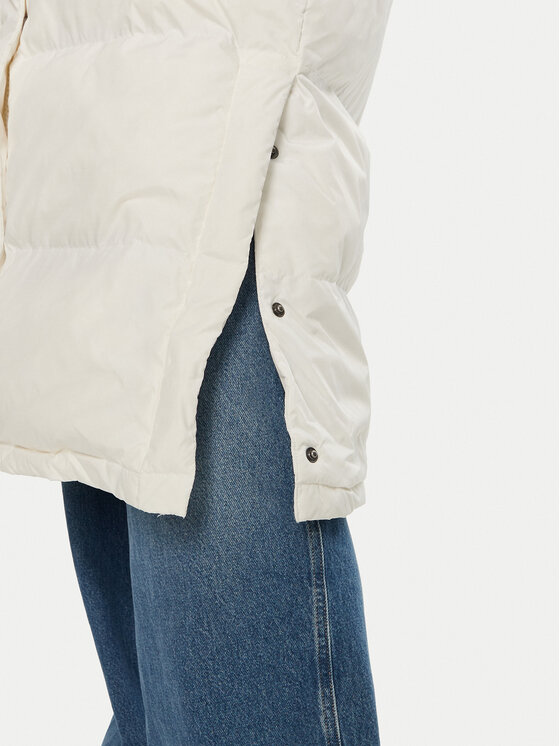 Tommy Jeans Tommy Jeans Pūkinė striukė Alaska DW0DW18860 Balta Regular Fit