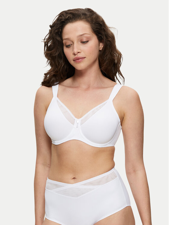 Triumph Biustonosz z fiszbiną True Shape Sensation 10186010 Biały