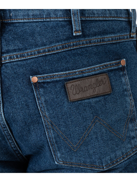 Wrangler Wrangler Jeansy W18S8450X Niebieski Slim Fit