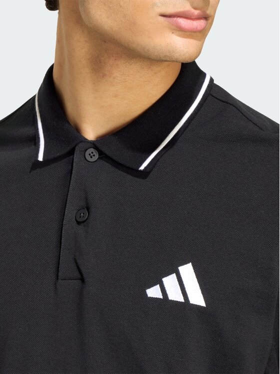 adidas adidas Polo 168390 Czarny Regular Fit