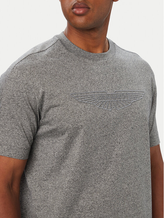 BOSS BOSS Тишърт BOSS x ASTON MARTIN C-Taut 180 50565042 Сив Regular Fit