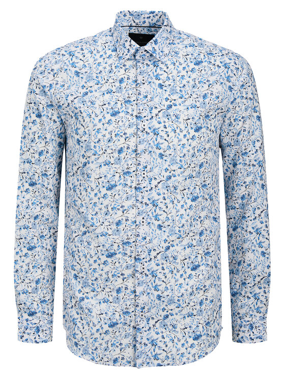 Jack & Jones Jack & Jones Särk Blabarnes 12273876 Sinine Regular Fit