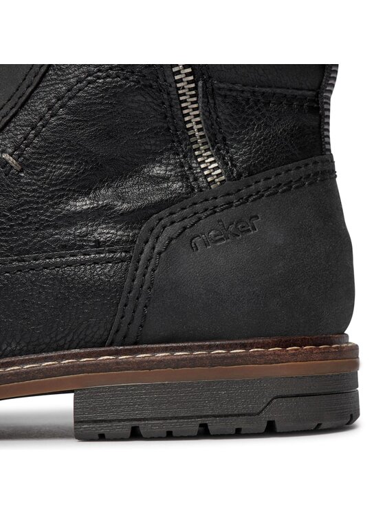 Rieker Rieker Schnürschuhe 13742-00 Schwarz