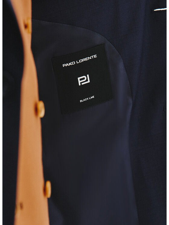 Pako Lorente Pako Lorente Marynarka P25WF-3G-006 Granatowy Super Slim Fit