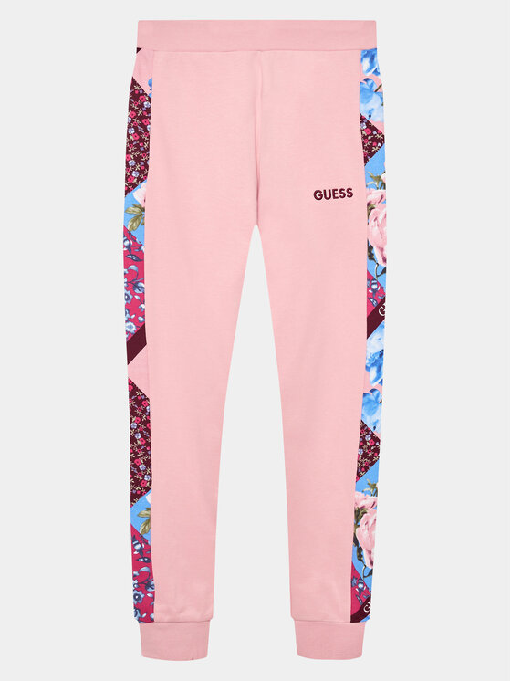 Guess Pantaloni trening J3BQ18 KAX73 Roz Regular Fit