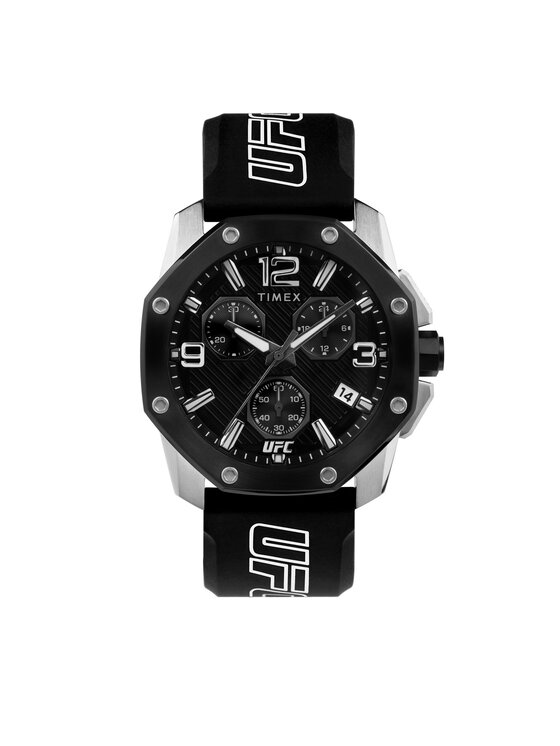 Timex Timex Ρολόι Icon Chronograph TW2V58600 Μαύρο
