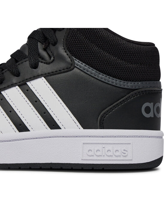 adidas adidas Sneakersy Hoops 3.0 Mid K GW0402 Čierna
