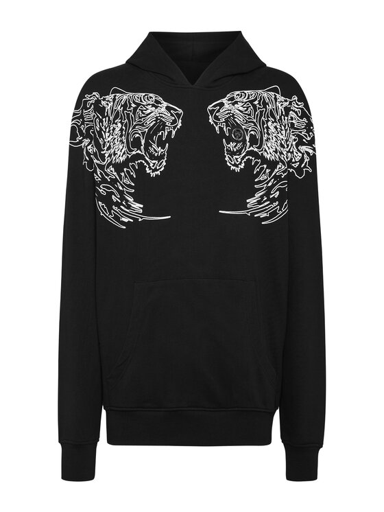 Plein Sport Plein Sport Felpa 13137 Nero Regular Fit