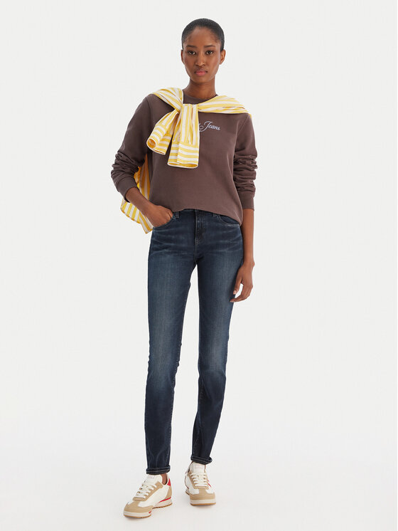 Tommy Jeans Tommy Jeans Traperice Sophie DW0DW21387 Tamnoplava Skinny Fit