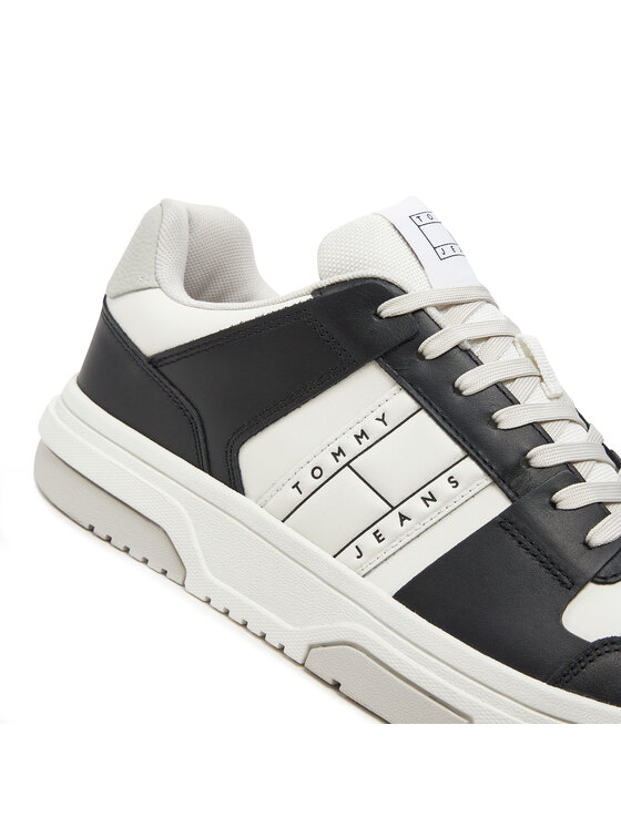 Tommy Jeans Tommy Jeans Tenisice The Brooklyn Leather EM0EM01429 Crna