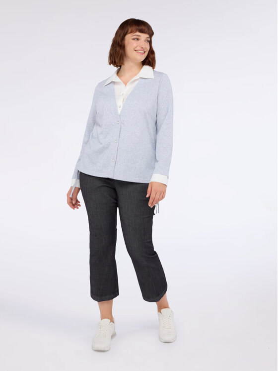 Fiorella Rubino Fiorella Rubino Camicia G916L008584N013 Grigio Regular Fit