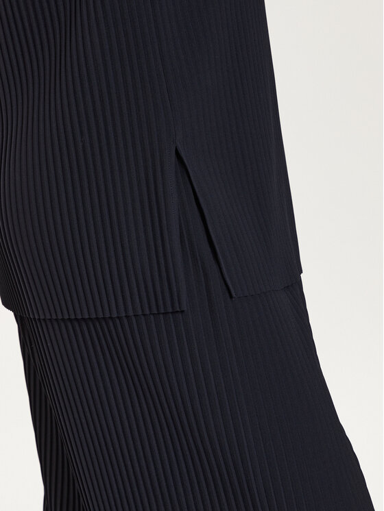 Max Mara Leisure Max Mara Leisure Blúzka Cambusa 24269460 Tmavomodrá Regular Fit