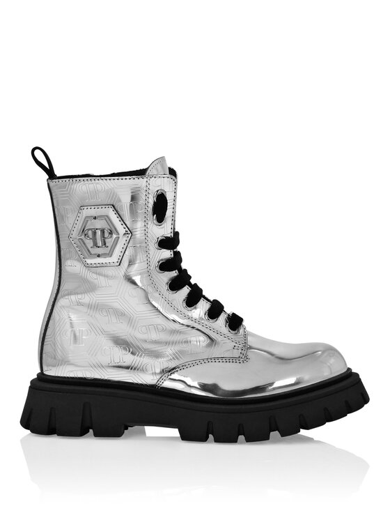 PHILIPP PLEIN PHILIPP PLEIN Kozačky 28554 Stříbrná