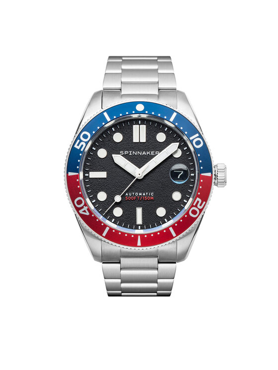 Spinnaker Spinnaker Pulkstenis Croft Mid Size SP-5100-11 Sudraba