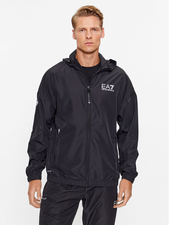 EA7 Emporio Armani EA7 Emporio Armani Trenerka 8NPV08 PN4HZ 0200 Crna Regular Fit