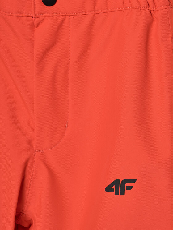 4F 4F Smučarske hlače 4FJWAW24TFTRM654 Rdeča Regular Fit