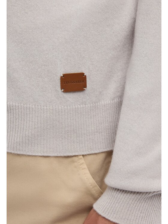 Trussardi Trussardi Cardigan M1028000162N031 Bianco Regular Fit