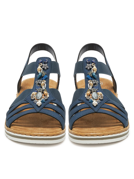 Rieker Rieker Sandalen V0649-14 Dunkelblau
